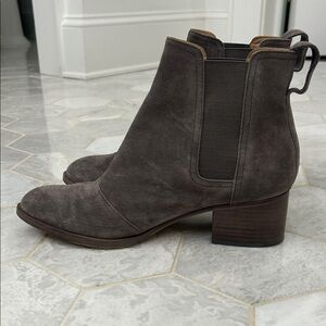 Rag and Bone Women's Suede Ankle Boots - Grey